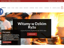 Tablet Screenshot of dzikiryz.pl